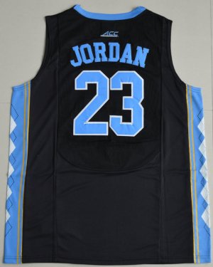 Maillot De Basket NCAA 2016 North Carolina Tar Heels Michael Jordan 23 College Basketball Noir